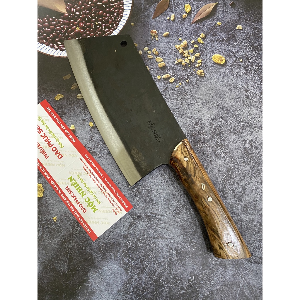 Bộ Dao Bếp Siêu Bền Chính Hãng Mộc Nhiên Phúc Sen Mã BO25