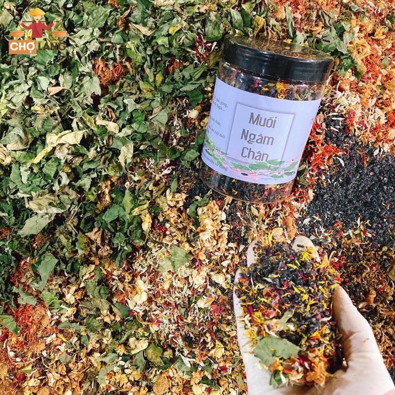 Muối ngâm chân thảo dược hộp 500g