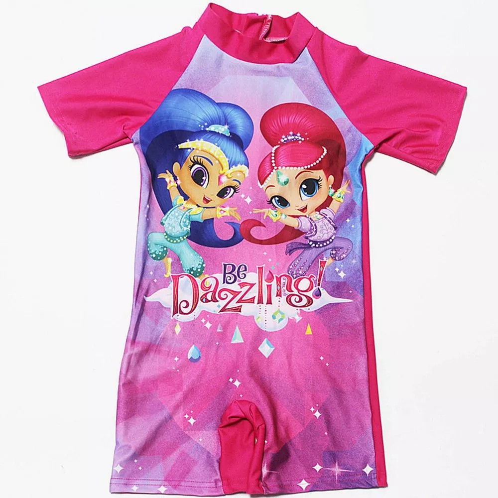 Baby Kids Swimming Swimwear 2-11Yrs Girls Swimsuits Cartoon L.O.L Surprise