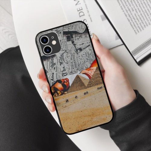 Ốp lưng iphone hình egypt collage art pop art cute bảo về camera  cho các dòng SAMSUNG PAP20210860