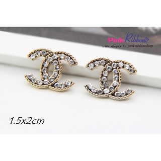 Charm đính đá chữ X mạ xi dùng trang trí may mặc, phụ kiện thời trang, phụ liệu may mặc, phụ kiện tóc, DIY