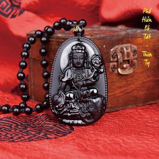Chuỗi hạt đeo cổ mặt phật Phổ Hiền Bồ Tát - Phật bản mệnh người tuổi Thìn Tỵ