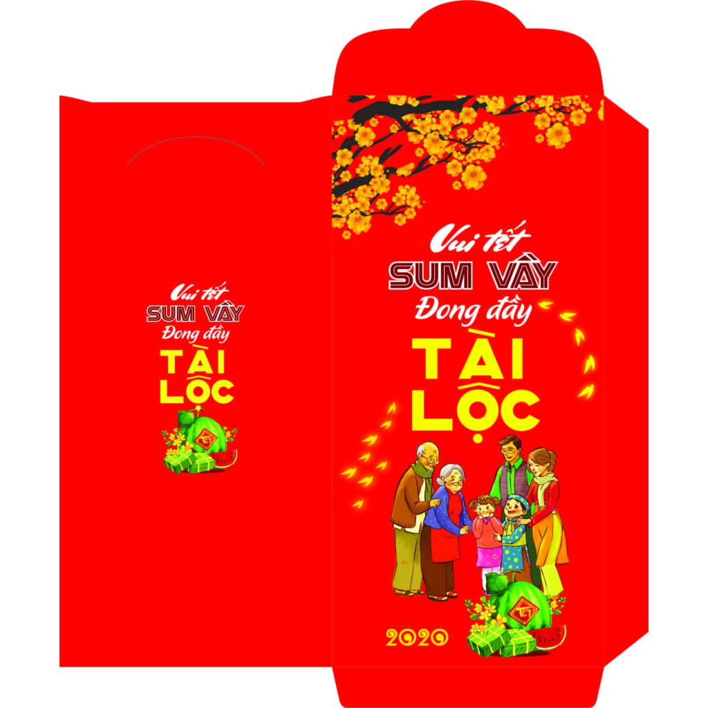 Bao Lì Xì Tết 2021 Tân Sửu Mẫu Mới Hàng Đẹp