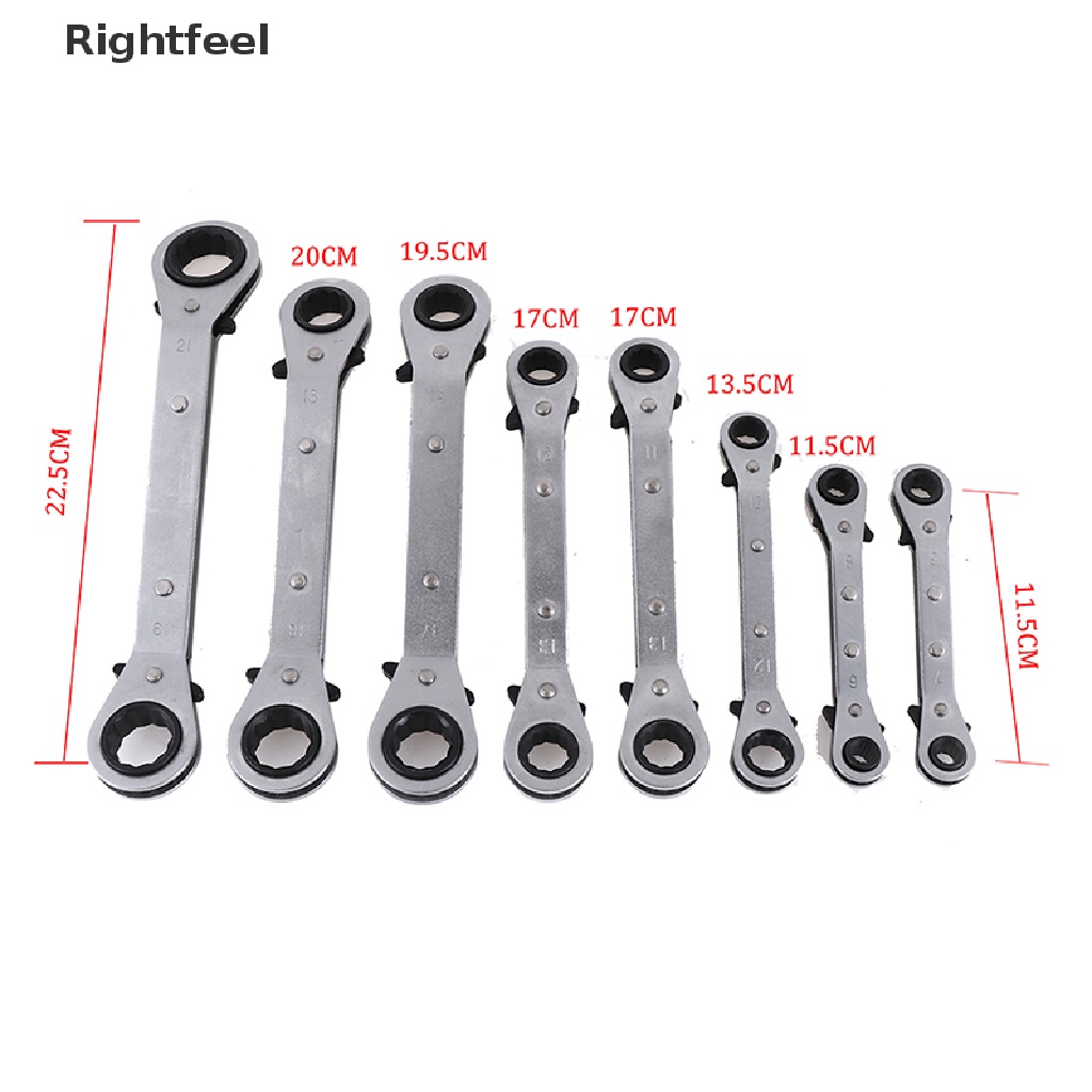 Rightfeel Bộ Cờ Lê Vặn Ốc Vít Hai Đầu 6-21mm