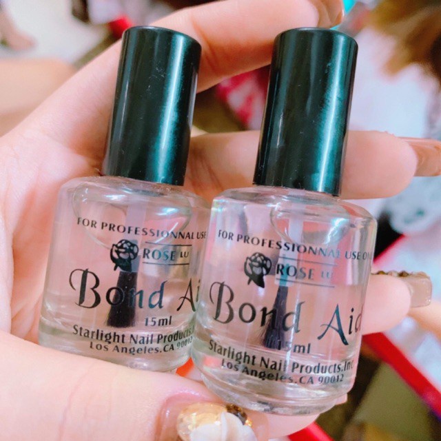Kiềm dầu nail Bond aid chính hãng , Liên kết móng  và dưỡng móng khi sơn gel đắp gel đắp bột nhập khẩu tại Mỹ.