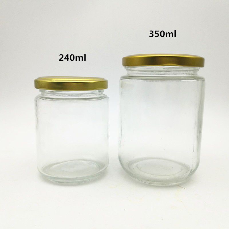 Hũ thủy tinh tròn 500ML nắp thiếc | FREE SHIP 50K