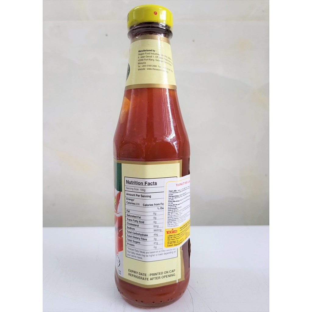 TƯƠNG ỚT  LIFE Chilli Sauce
