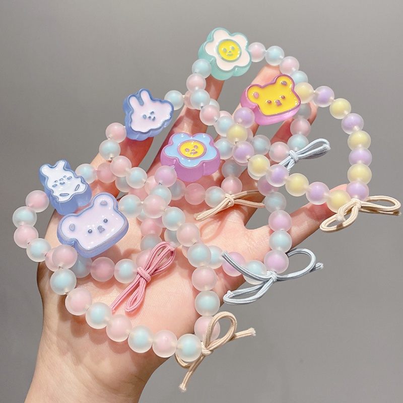 Vòng Tay/Dây Buộc Tóc Co Giãn Đính Hạt Thời Trang Hàn Quốc 2022 JP5