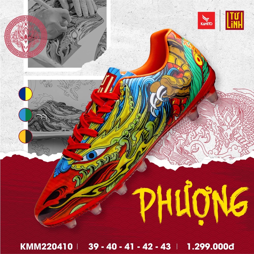 Giày đá bóng KAMITO TỨ LINH ( PHƯỢNG )