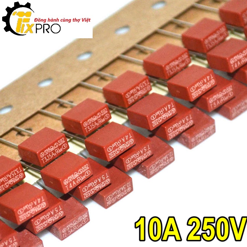 Cầu chì hộp 10A 8.5x4mm