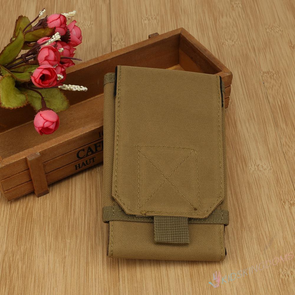 【Big Sale】1Pc Universal Tactical Bag for Mobile Phone Hook Cover Pouch Case Waist Bag
