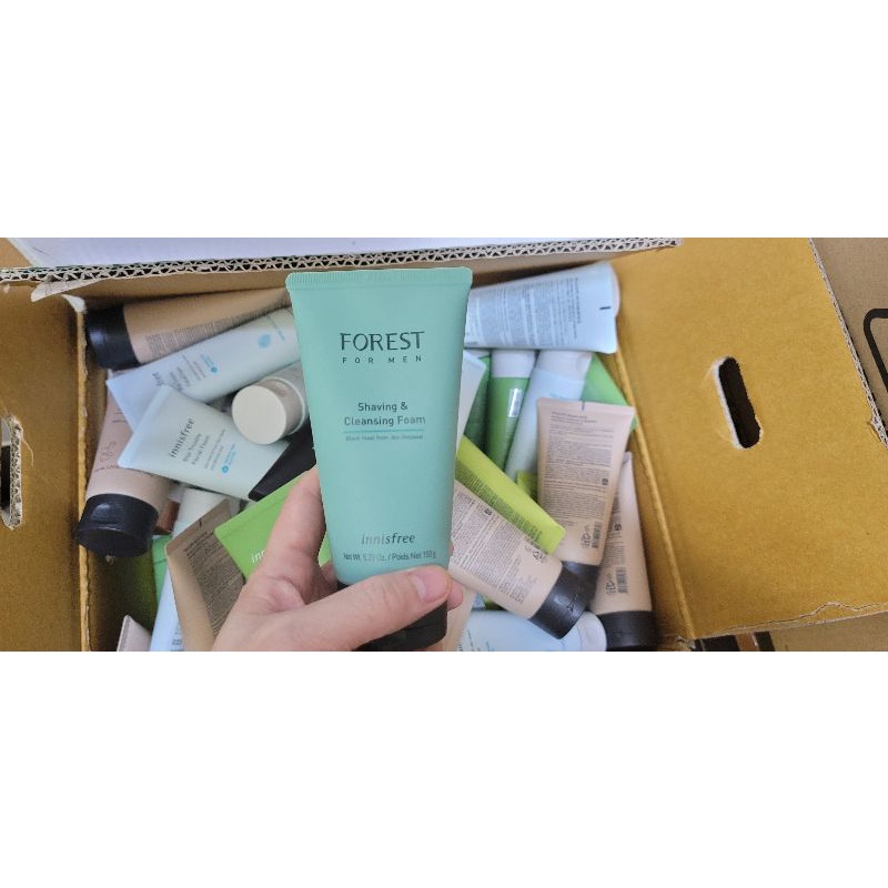 Bộ sưu tập tất cả các loại sữa rửa mặt innisfree cho mọi loại da, da dầu, da khô, da mụn...