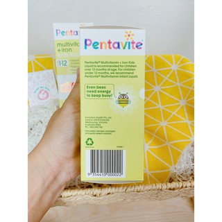 Siro Vitamin Tổng Hợp PENTAVITE Úc cho bé Penta-vite từ 1-12 tuổi - Úc