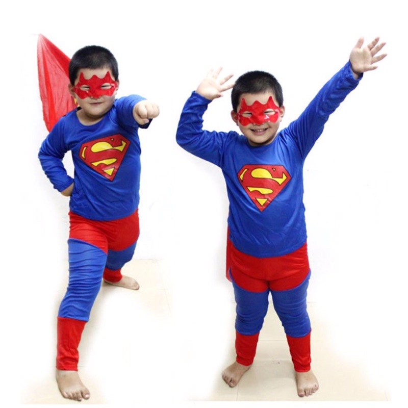 bộ quần áo siêu nhân kèm mặt nạ hoá trang cosplay | BigBuy360 - bigbuy360.vn