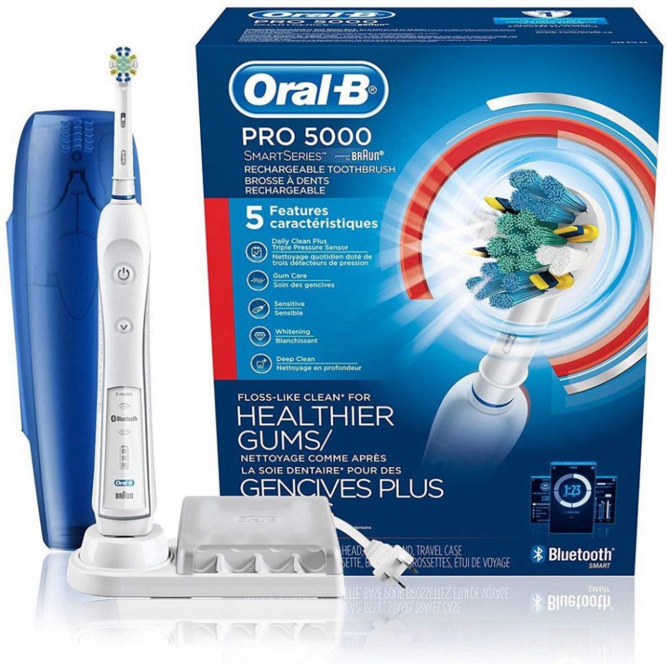 GIÁ VÔ DỊCH Bàn chải điện Oral B Pro 1000 Pro 3000 Pro 5000 Pro 6000 Genius [Hàng Đức] GIÁ VÔ DỊCH