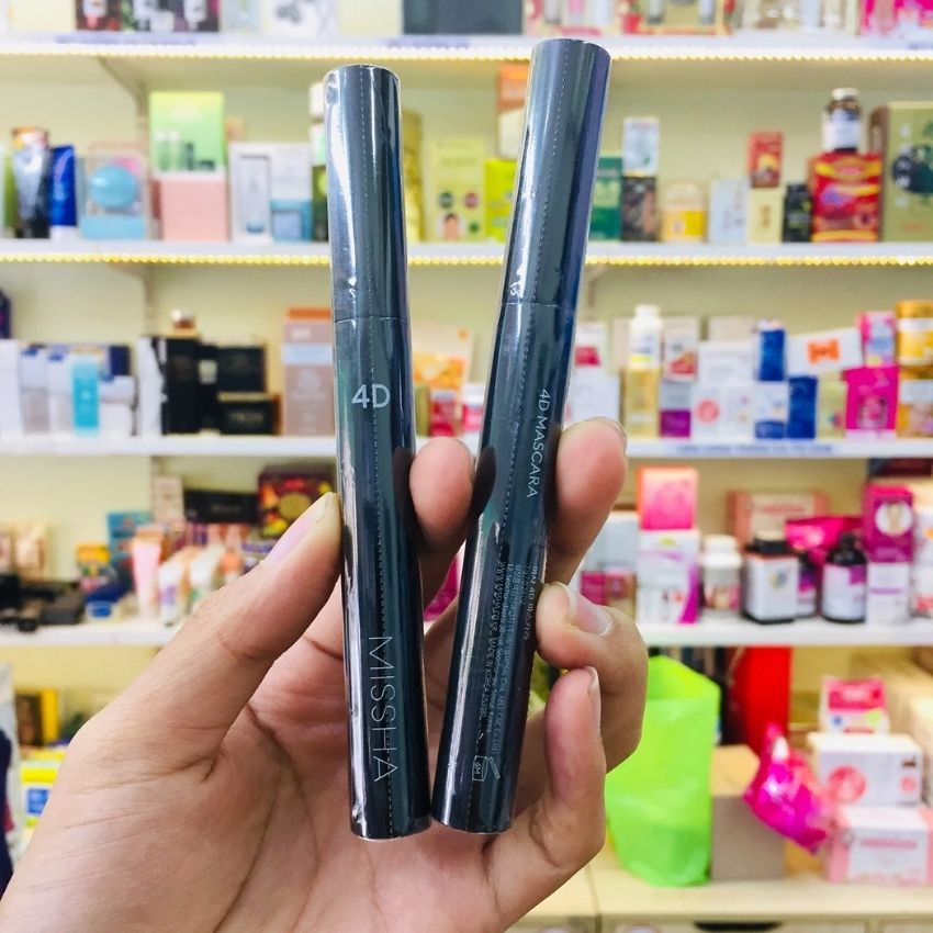Chải mi Mascara 4D làm dày mi Missha The Style 4D