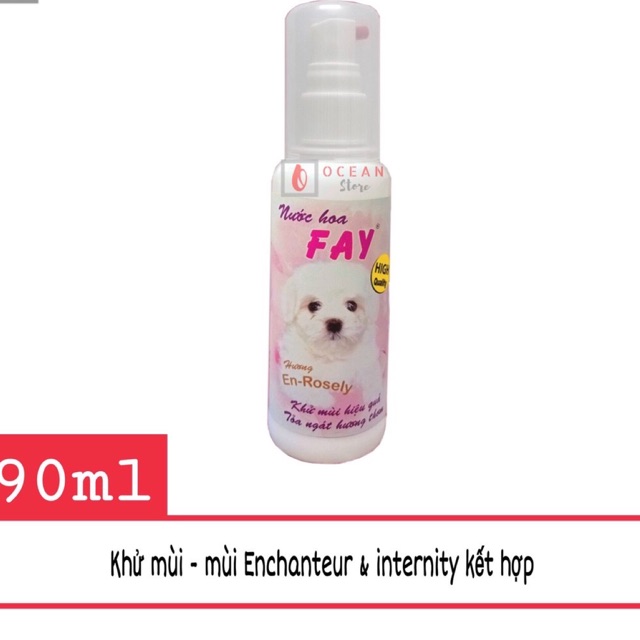 Nước hoa Fay cho chó mèo