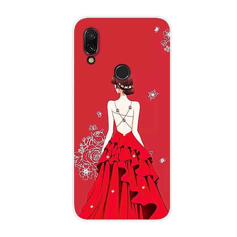 Ốp điện thoại Silicone Mềm In Hình Hoạt Hình Cho Redmi 7 Redmi7