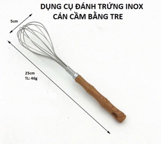 DỤNG CỤ ĐÁNH TRỨNG CÁN GỖ