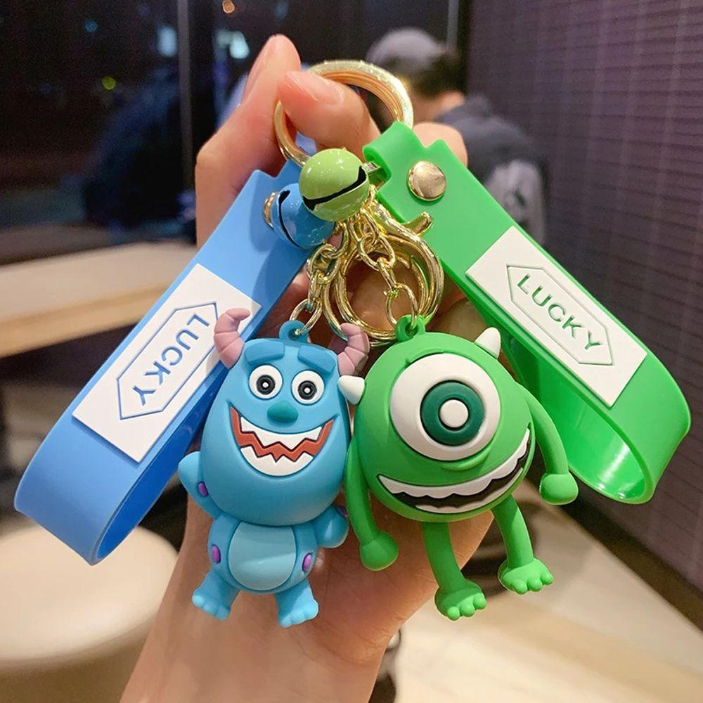 Móc Khóa Xe Hơi Hình Búp Bê Mike Wazowski Buzz Lightyear