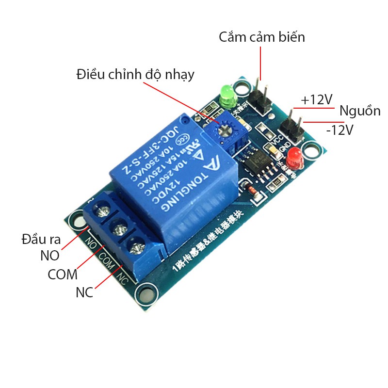 Module mạch công tắc cảm biến mưa M1201