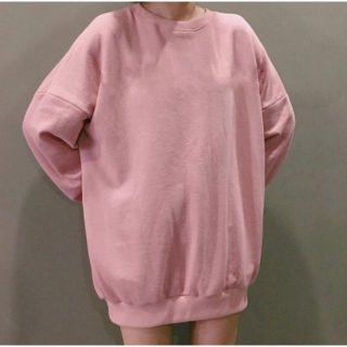ÁO SWEATER BASIC PINK HỒNG TRƠN UNISEX
