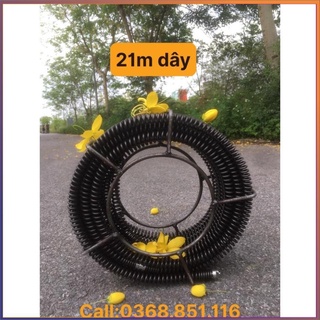 Dây thông tắc cống dài 21M