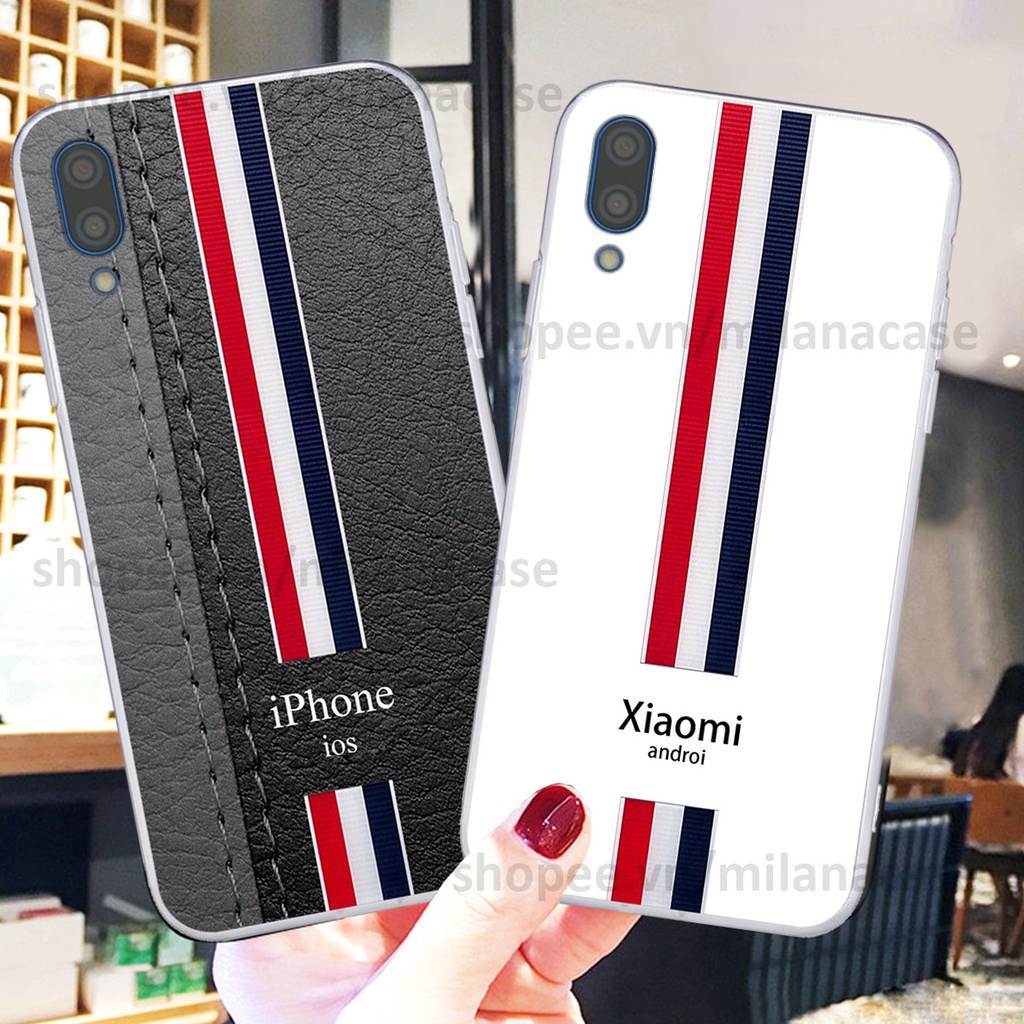 Ốp Vsmart Star in giả da phong cách thể thao, cá tính, thời trang