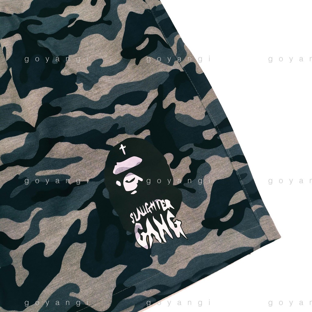 Quần short ⚜️FREESHIP⚜️ BAPE camo có 3 màu cho cả nam và nữ  ྇