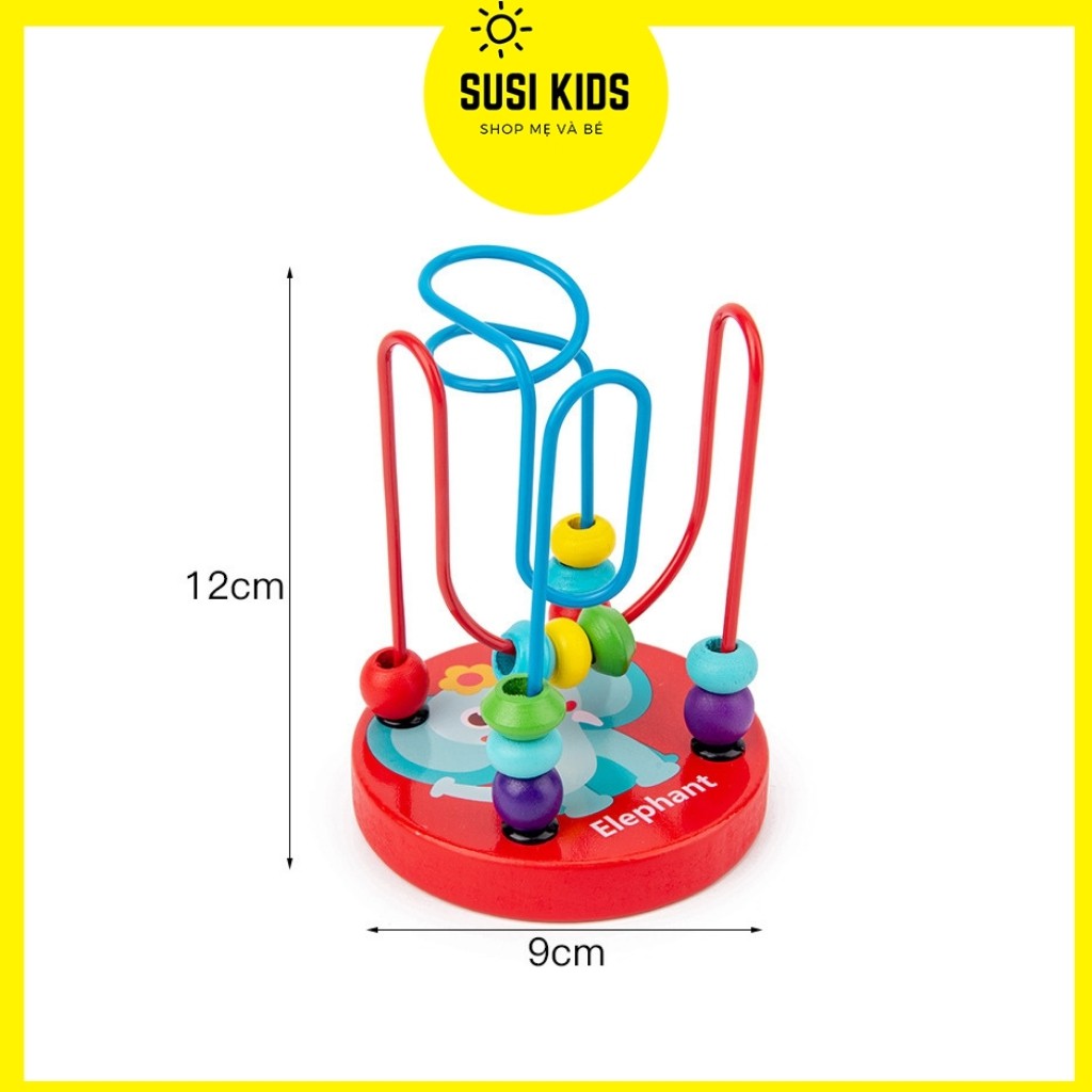 Đồ chơi gỗ thông minh phát triển tư duy cho bé - đồ chơi gỗ Montessori - Susikids