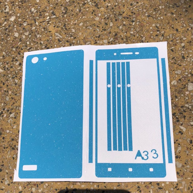 Dán skin oppo a33