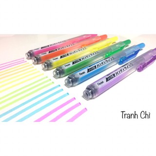 Bút viết dạ quang Pentel Handy lineS SXS15 Nhật Bản
