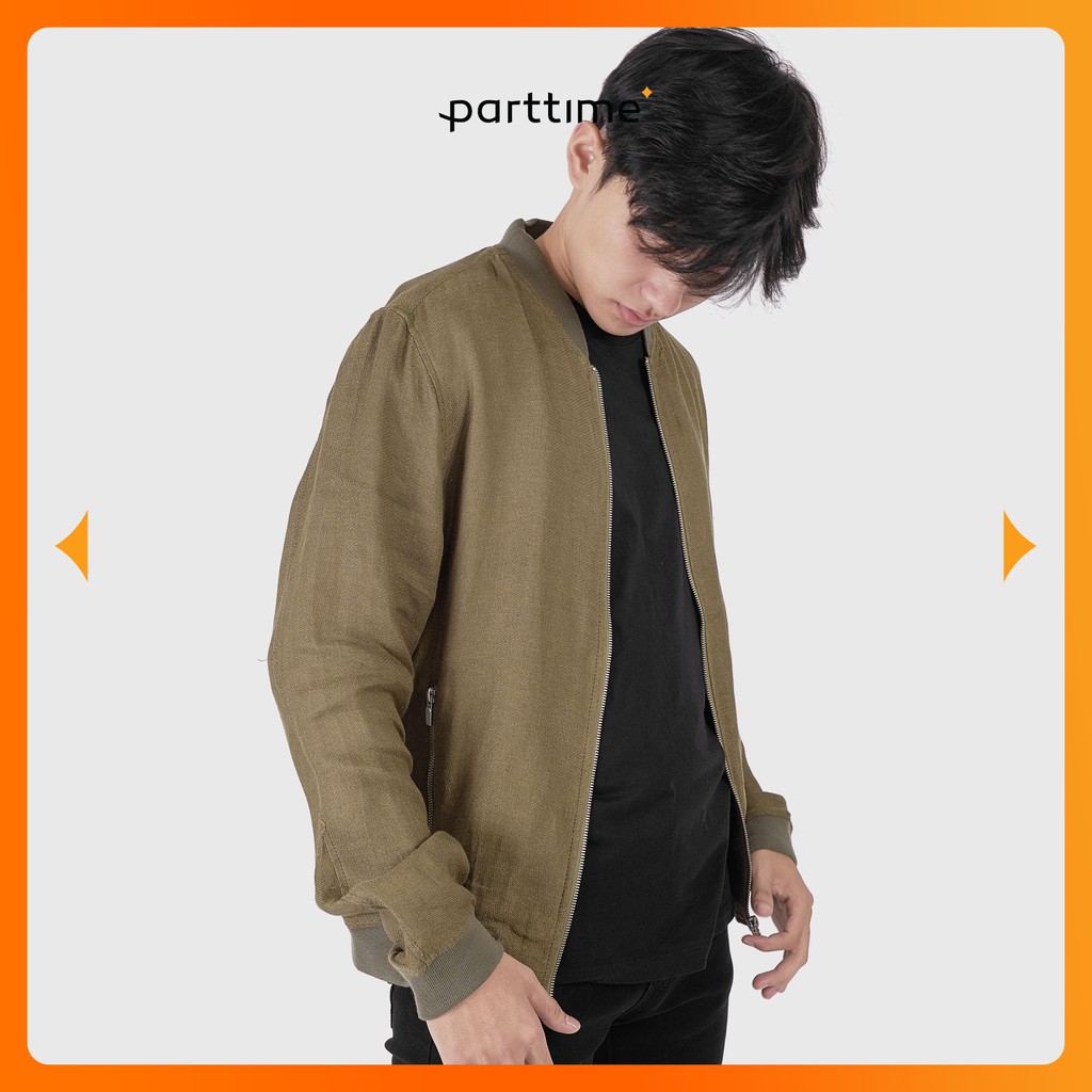 Áo Khoác Bomber Vải Linen Bền Bỉ Thoáng Mát Thời Trang⚡Cực Hiếm!!!⚡Áo Khoác Bomber Nam Vải Lanh Hàng Chính Hãng Zara