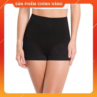 Viviane - Combo 2 quần giấu bụng Seamless High Waist Boyshort Shapewear - Đen+Da