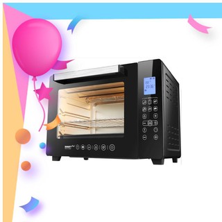 [Freeship 30k đơn từ 150k]  Lò nướng Sanaky VH-5088S2D - 50L Điện tử - Vỏ Đen