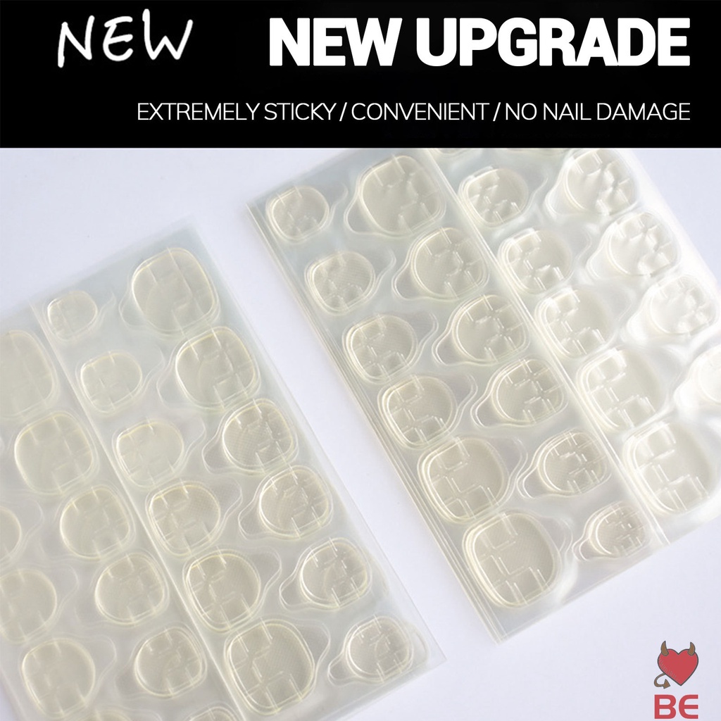 Miếng dán trang trí móng tay hai mặt YADORNOS thoáng khí chống thấm nước