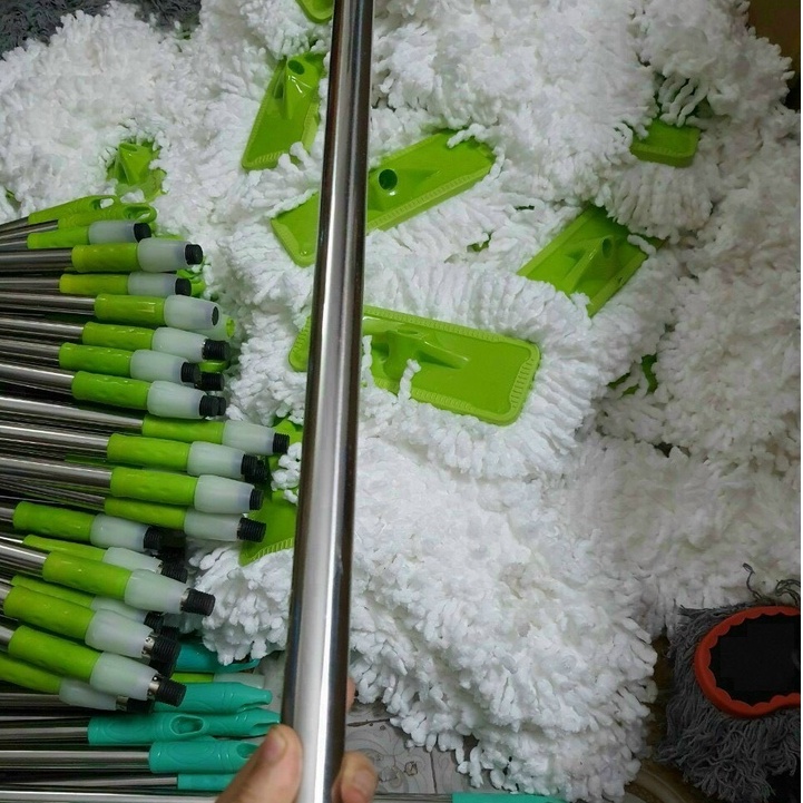 Cây Lau Rửa Xe Ô Tô Cán Dài Lông Mềm - Chổi Cán Dài 1,2 mét