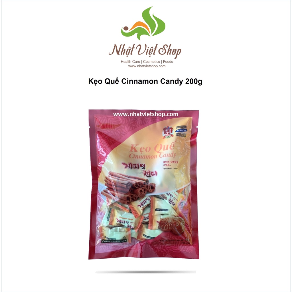 Kẹo quế Cinnamon Candy Korea 200g