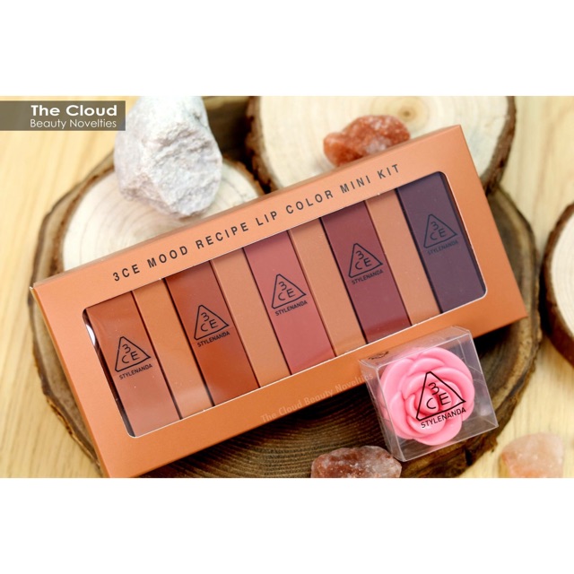 SET SON 3CE MOOD RECIPE LIP COLOR MINI KIT