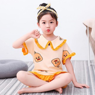 Đồ bộ dễ thương cho Bé Gái - Cotton mềm mại và thoải mái dạo phố mặc nhà