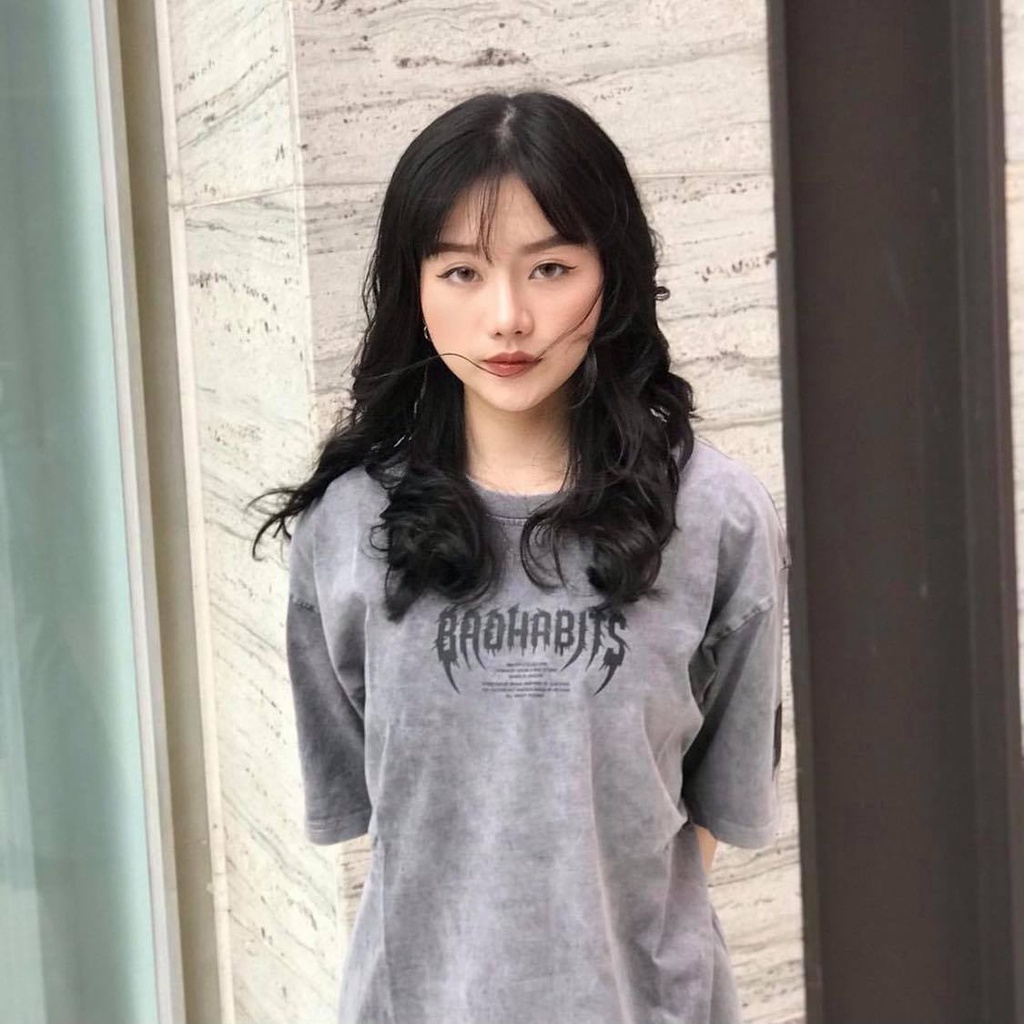 Áo thun BAD HABITS label Wash nam nữ full tag