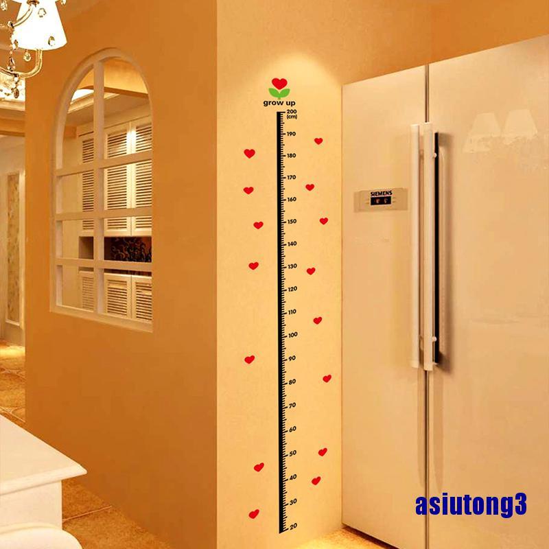 Bộ 3 Miếng Dán Tường Đo Chiều Cao Cho Bé