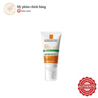 Kem chống nắng La Roche-Posay Anthelios XL Gel SPF 50+ (Vạch Xanh) cho da dầu, mụn, nhạy cảm 50ml mẫu mới