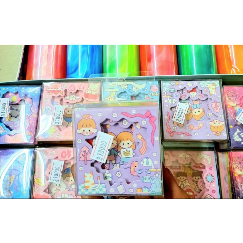 Giấy xếp con hạt dạ quang 100to