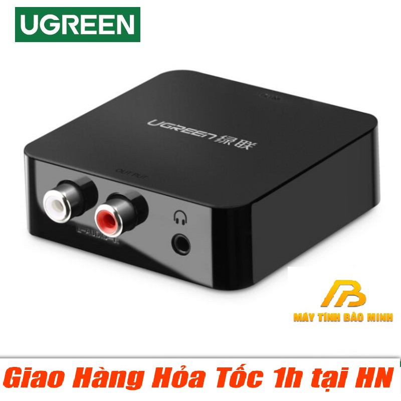 [Mã 44ELSALE2 giảm 7% đơn 300K] Bộ Chuyển Đổi Âm Thanh Từ Quang, Coaxial sang AV Ugreen 30523 chính hãng