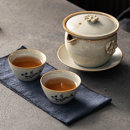 Tea-set tea-set sáng tạo đi du lịch tea-style nhật bản thu thập các gói quà tặng lễ hội