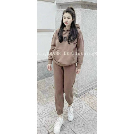 (FREE SHIP) SÉT BỘ NỈ ABC KIỂU BOM HOT HIT SANG CHẢNH PU