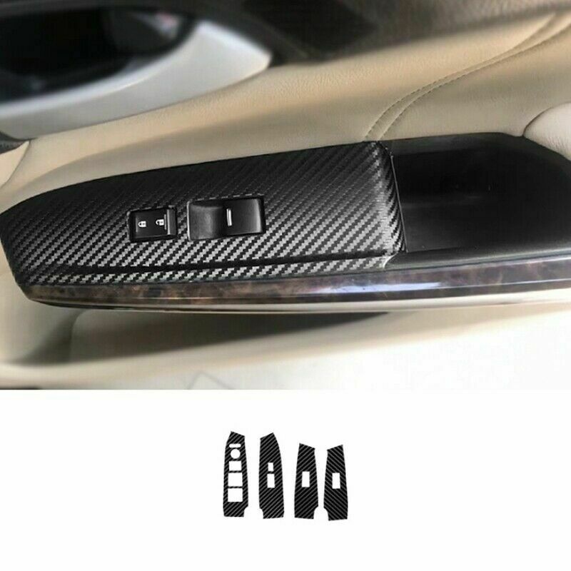 Set 29 Phụ Kiện Trang Trí Nội Thất Xe Hơi Honda Accord 2008-2012 Bằng Sợi Carbon