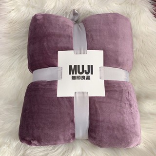 Chăn Lông Thỏ Muji blanket 2019 (ảnh thật) - hàng uy tín