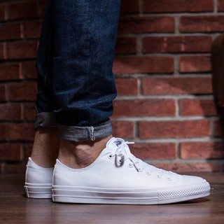Giày Ck2 AllStar Nữ Cổ Thấp Trắng